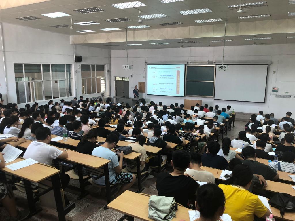 2019届本科毕业班全体员工参加了动员会